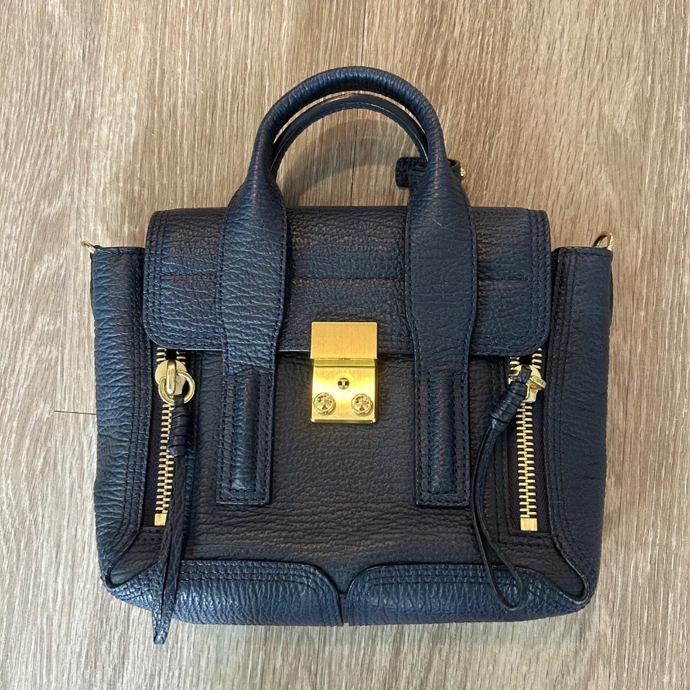 Phillip Lim Ink Blue Pashli Mini - Picture 3 of 9